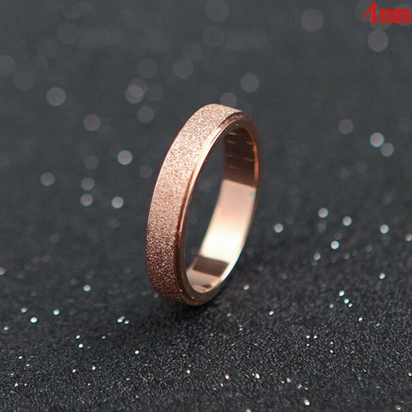 Women Stainless Steel Rose Gold Band - Picture 2 of 3